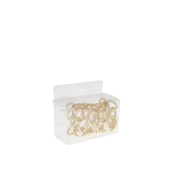 Aulica Set of 4 gold chain napkin rings
