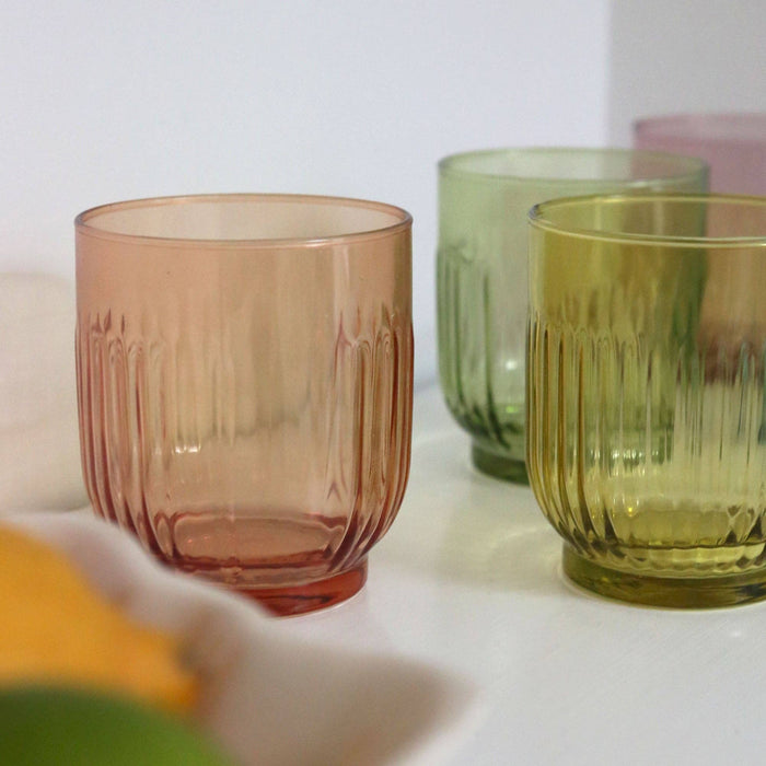 Tokyo Whiskey Glass Full Colour Set of 6