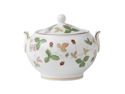 Wedgwood Wild Strawberry Sugar Box - La Belle Table - 50105506034