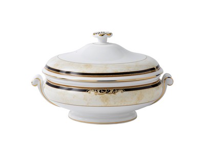 Wedgwood Cornucopia Covered Vegetable Dish - La Belle Table - 50135806139