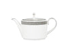 Wedgwood Vera Wang Lace Platinum Teapot - La Belle Table - 50127205608