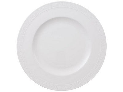 Villeroy and Boch White Pearl Flat Plate - La Belle Table - VB1043892630