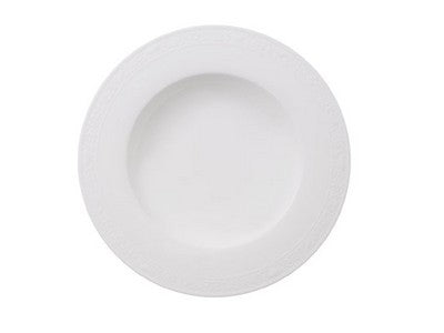 Villeroy and Boch White Pearl Deep Plate - La Belle Table - VB1043892700