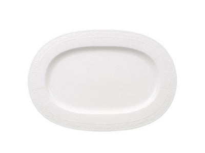 Villeroy and Boch White Pearl Large Oval Platter - La Belle Table - VB1043892940