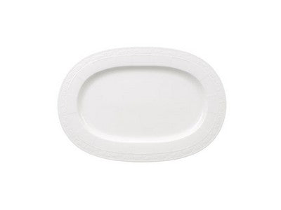 Villeroy and Boch White Pearl Medium Oval Platter - La Belle Table - VB1043892960