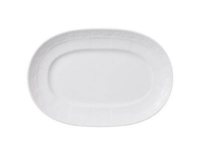 Villeroy and Boch White Pearl Sauceboat Saucer - La Belle Table - VB1043893408