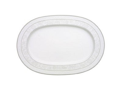 Villeroy and Boch Gray Pearl Large Oval Platter 41cm - La Belle Table - VB1043922940