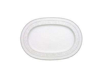 Villeroy and Boch Gray Pearl Medium Oval Platter 35cm - La Belle Table - VB1043922960