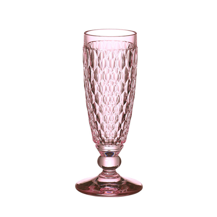 Villeroy and Boch Boston Coloured Champagne Flute Rose Set of 4