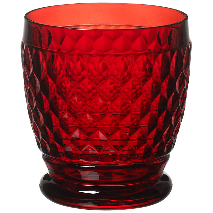 Villeroy and Boch Boston Coloured Tumbler Red Set of 4