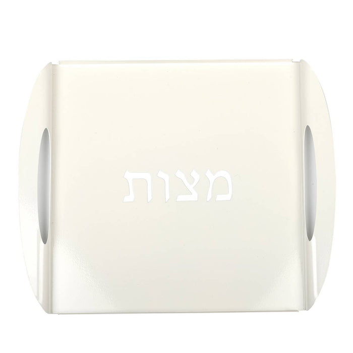 Aulica Modern White Metal Matsa Dish