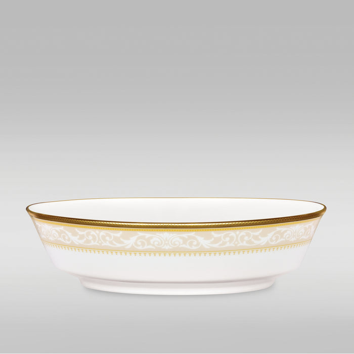 Noritake Glendonald Gold Oval Vegetable