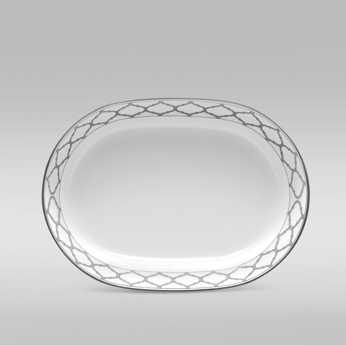 Noritake Eternal Palace Platinum Oval Vegetable