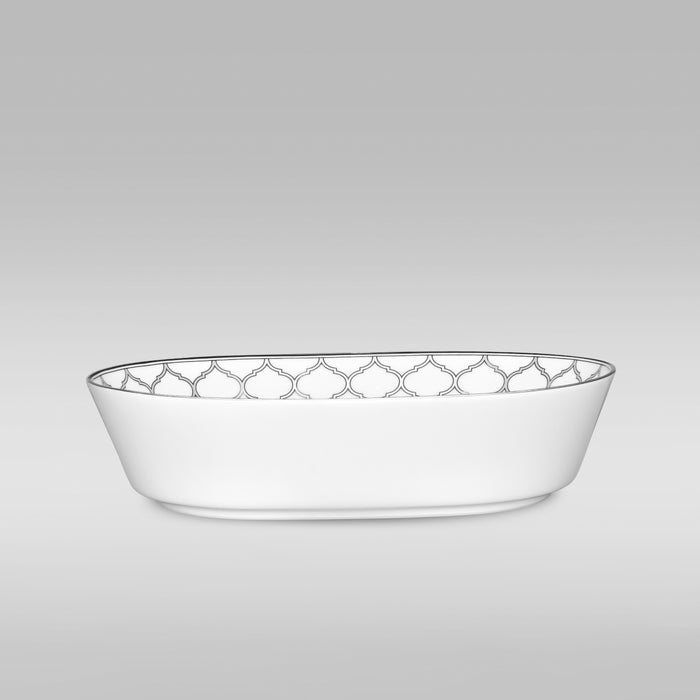 Noritake Eternal Palace Platinum Oval Vegetable