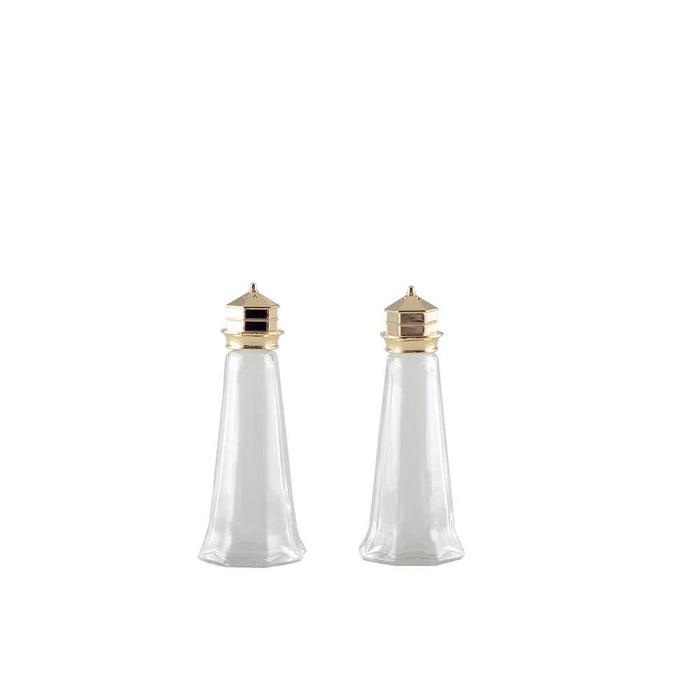 Aulica Golden Salt and Pepper Shaker 4.6x4.6x11.5cm