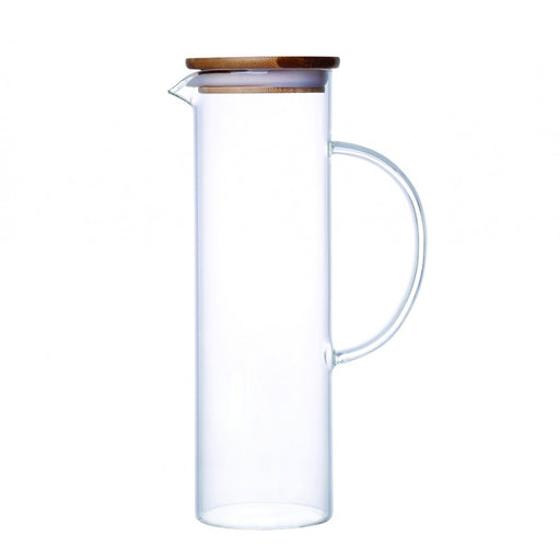 Aulica Borosilicate Glass Jug with Bamboo Lid - La Belle Table - 212501