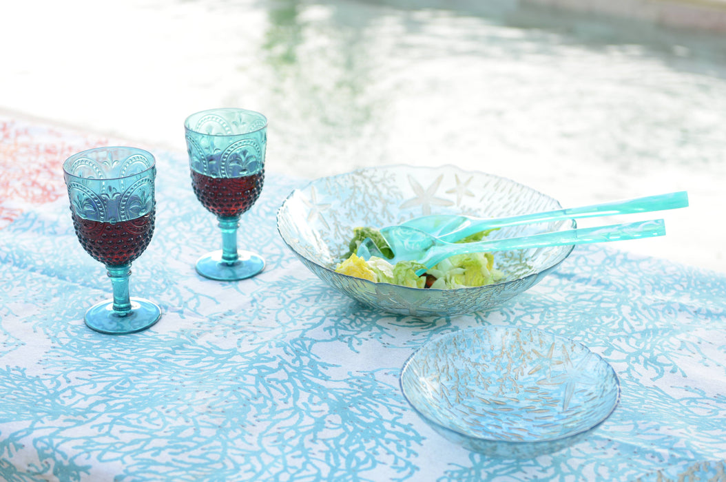 Aulica Green Resin Salad Cutlery