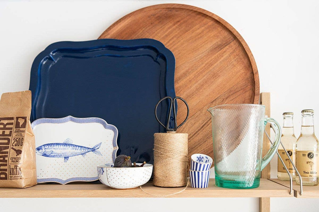 Pip Studio Pitcher Twisted Blue 1.45ltr