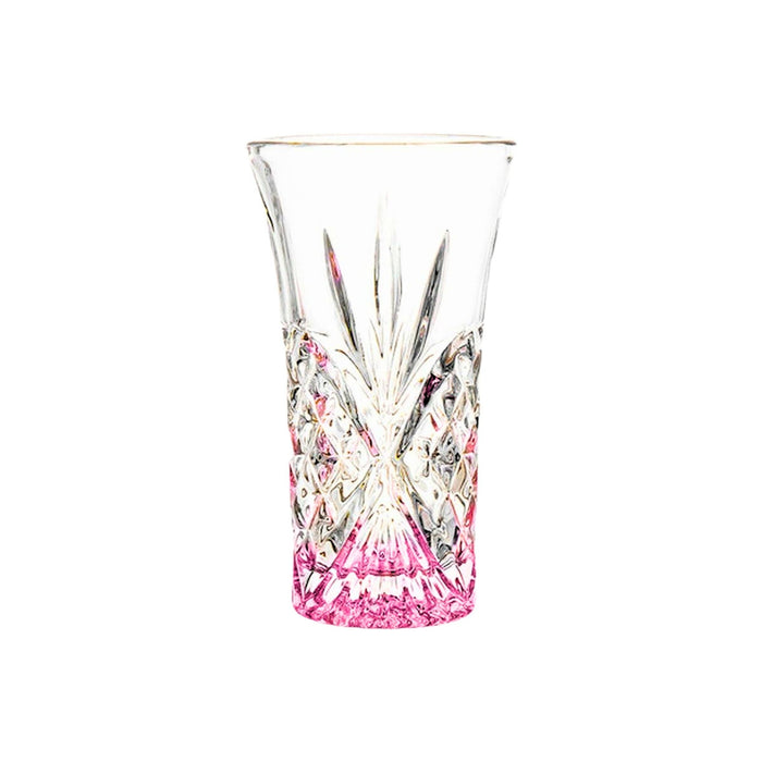 Godinger Dublin Crystal Pink Shooters, Set of 6