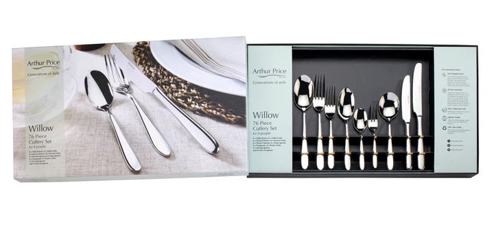 Arthur Price Willow 76pc Box Set