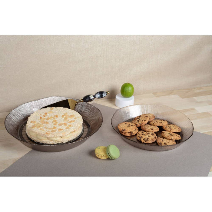 Aulica Metallic Sand Flat bowl