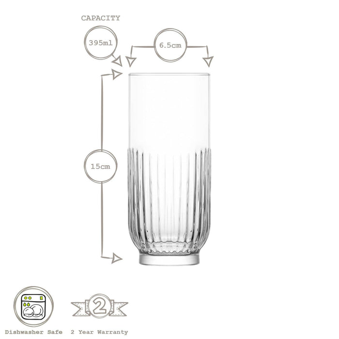 Tokyo Highball Glass Set of 6