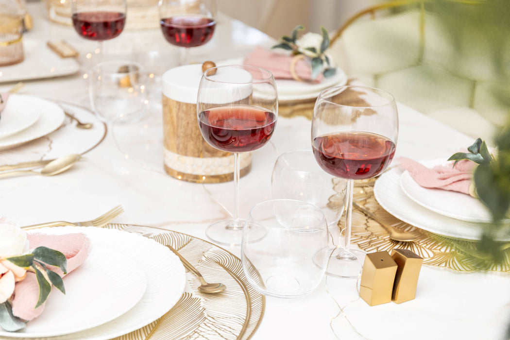 Aulica Gold Leaning Salt and Pepper Shaker 2.5x2.5x5.5cm