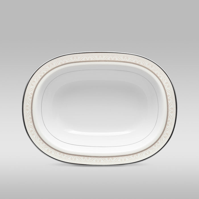 Noritake Montvale Platinum Oval Vegetable