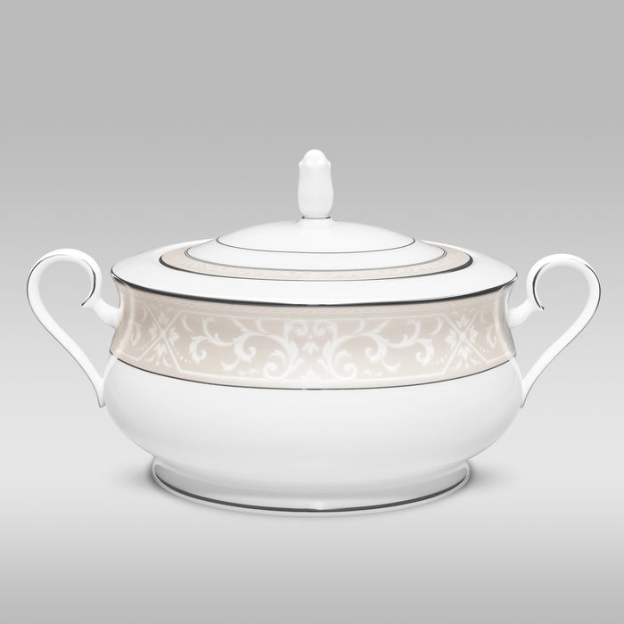 Noritake Montvale Platinum Cov'D Vegetable