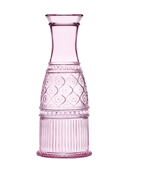 Godinger Claro Carafe Pink 35 oz