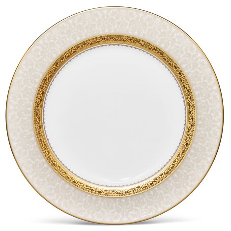 Noritake Odessa Gold Accent Plate - La Belle Table - 4874 - 451