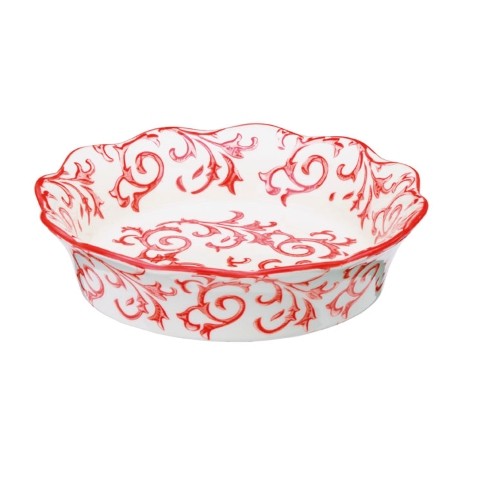 BIA Heritage Individual Pie Dish Red Set of 4 - La Belle Table - LBT490075+A75