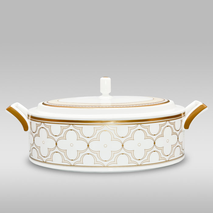 Noritake Trefolio Gold Cov'D Vegetable