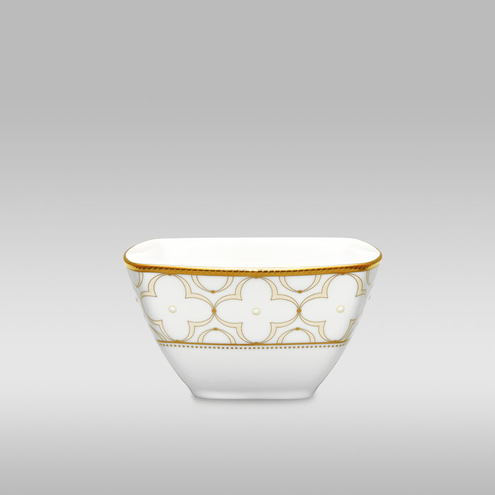 Noritake Trefolio Gold Square Bowl