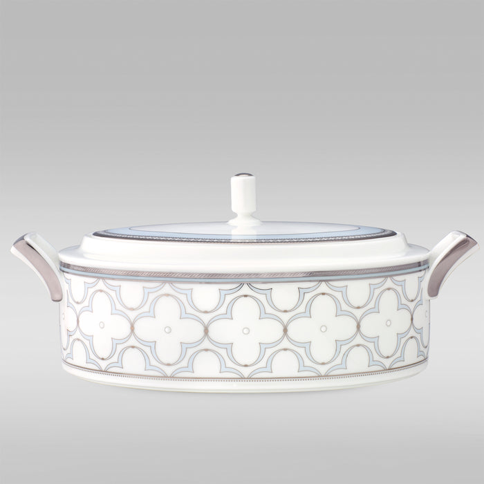 Noritake Trefolio Platinum Cov'D Vegetable