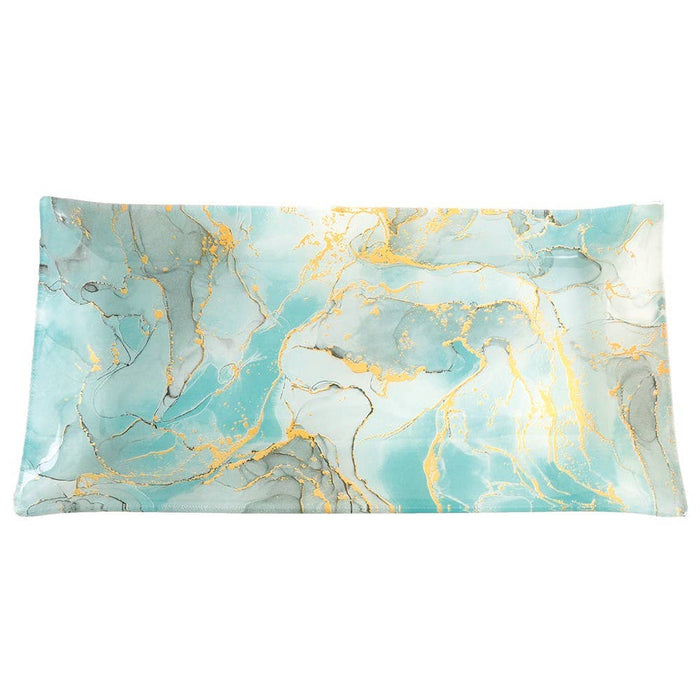 Aulica Golden ocean rectangular trays 29.5x15cm
