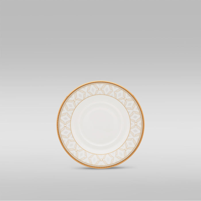 Noritake Noble Pearl Saucer Set of 4