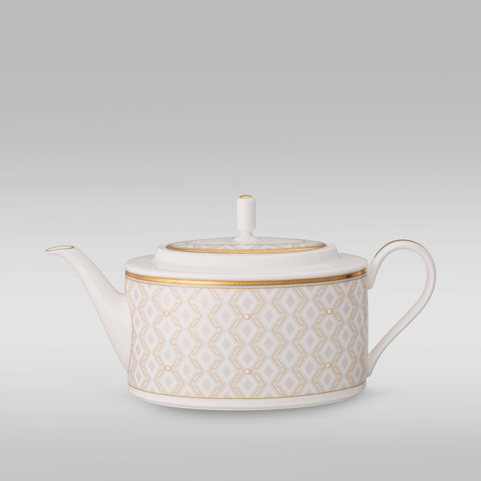 Noritake Noble Pearl Tea Pot Rd Handle