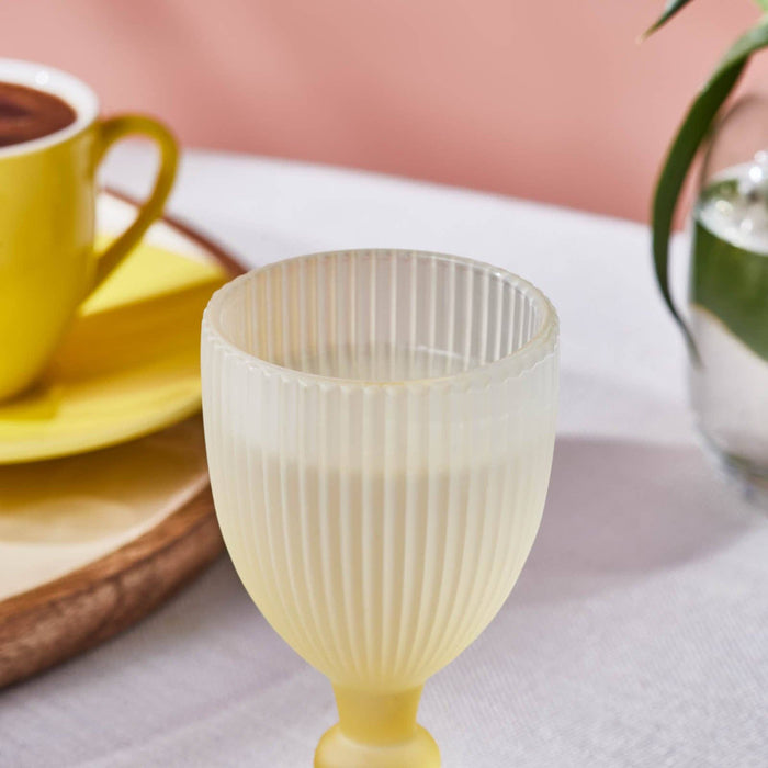 Karaca Rocco 6-Piece Small Water Glass for 6 People, 60ml, Multi: MULTICOLOR