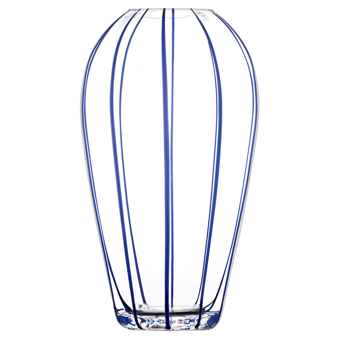 ASD Linea Blue Glass Vase - Decorative Vase