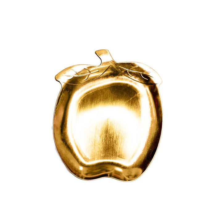 Aulica Small golden apple tray 32x26x2.5cm