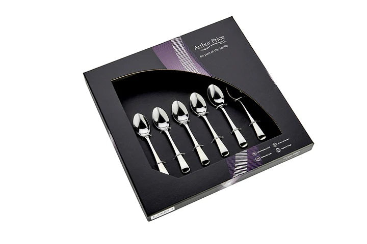 Arthur Price Classics Old English Box of 6 Coffee Spoons