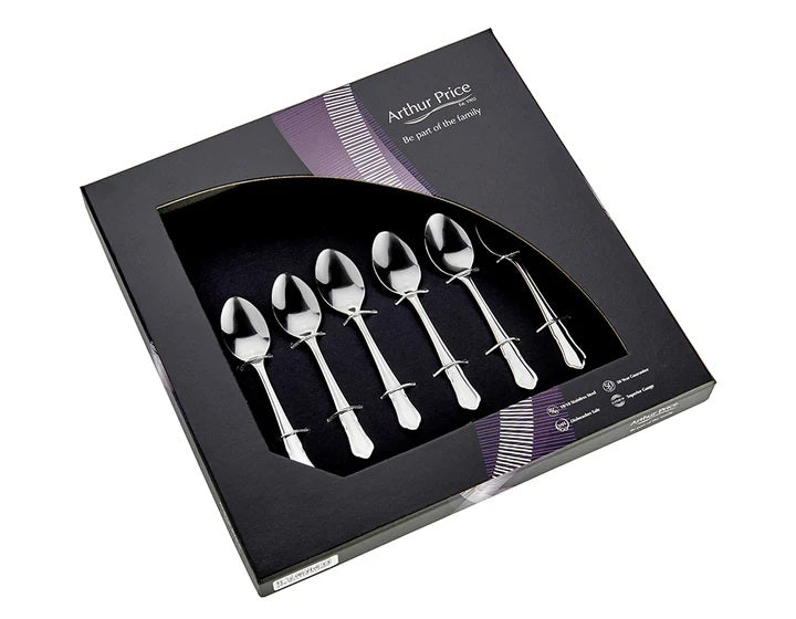 Arthur Price Classics Dubarry Set of 6 Coffee Spoons