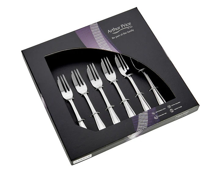Arthur Price Classics Britannia Set of 6 Pastry Forks