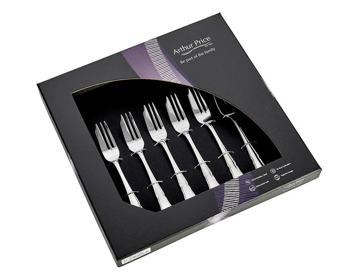 Arthur Price Classics Dubarry Set Of 6 Pastry Forks