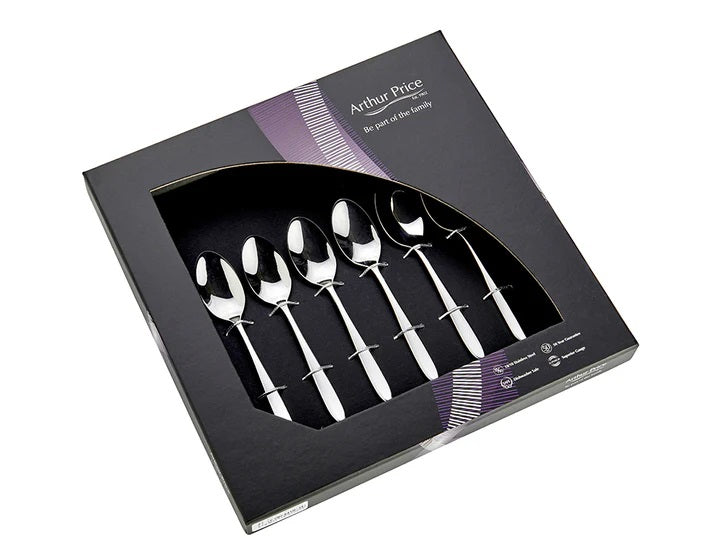 Arthur Price Classics Willow Set Of 6 Teaspoons