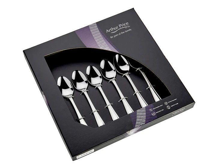 Arthur Price Classics Britannia Set of 6 Teaspoons