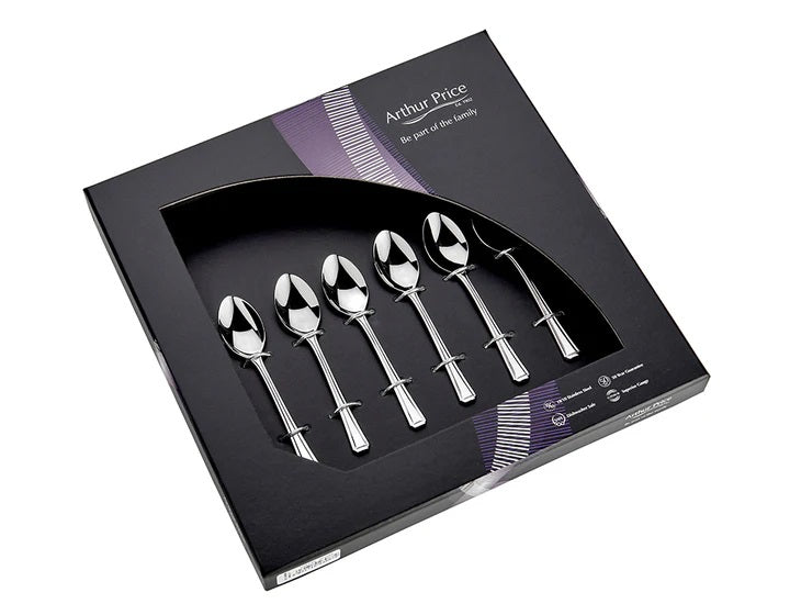 Arthur Price Classics Harley Set Of 6 Teaspoons