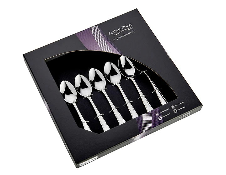 Arthur Price Classics Dubarry Set Of 6 Teaspoons