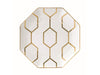 Wedgwood Gio Gold Octagonal Side Plate White Gift Boxed - La Belle Table - 40007545